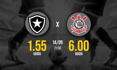 botafogo corinthians brasileirão apostas palpites futebol odds prognóstico pré-jogo